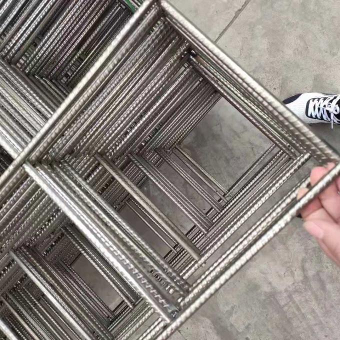 Welded Wire Mesh Panel SGS Stainless Steel Reinforcing Bars In Concrete