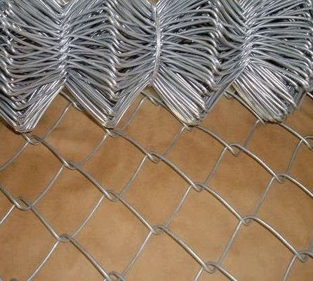 HUANHANG 5X5CM Galvanized Chain Link Fence PVC Coated