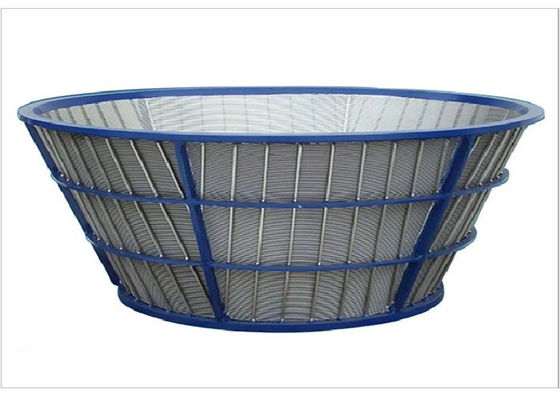 CE Stainless Steel Wedge Wire Screen , Sieve Bend Screen 450 Mesh