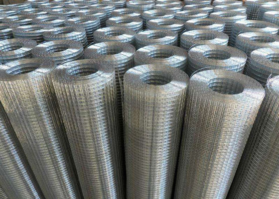 Hot Dip 6.4mm Galvanized Welded Wire Mesh For Construction
