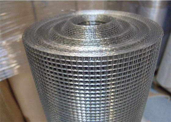Construction Galvanised Wire Mesh Roll , 10mm 4x4 Welded Wire Mesh
