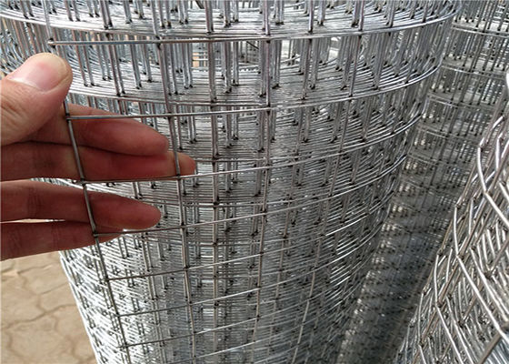 1/2 Inch Reinforcing Wire Mesh , Galvanized Steel Welded Wire 400 micron