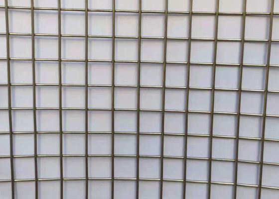 1inch SS Weld Mesh , Square Hole Wire Mesh Electro Galvanized
