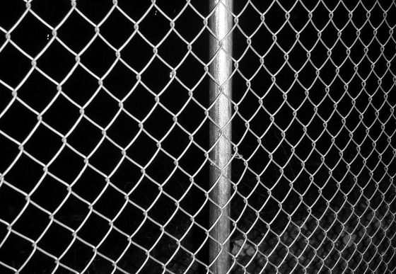 Highway Diamond Chain Link Fence