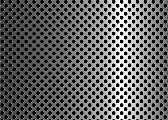 OEM Perforated Stainless Steel Mesh , 1.5mm Stainless Steel Perforated Sheet