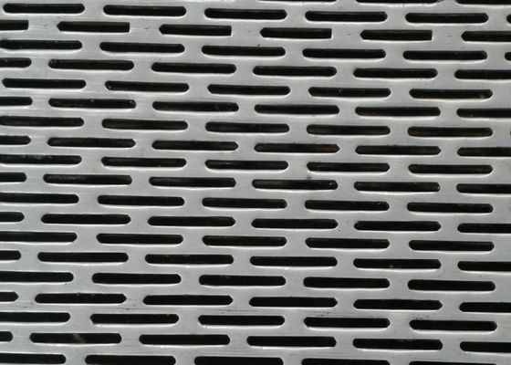 OEM Perforated Stainless Steel Mesh , 1.5mm Stainless Steel Perforated Sheet