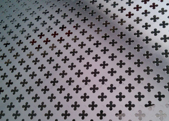 OEM Perforated Stainless Steel Mesh , 1.5mm Stainless Steel Perforated Sheet