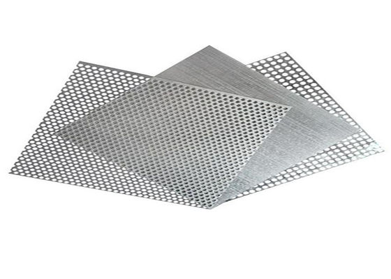 Round Hole 316 Micron Stainless Steel Perforated Metal Sheet SGS