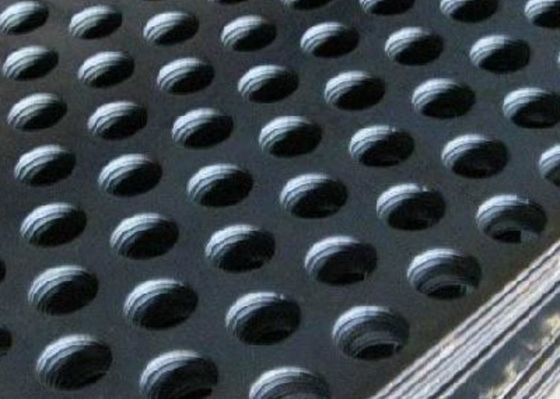 316 Stainless Steel Perforated Metal Sheet , W2m Punched Stainless Steel Sheet