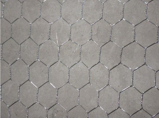 3/4'' Galvanized Hexagonal Wire Mesh , BWG16 Galvanised Chicken Wire