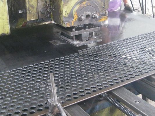 T0.3mm Perforated Galvanized Steel Sheet , HH Perforated Stainless Plate