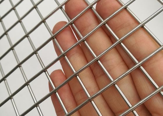 2mm Wire Diameter 1"X 1/2" 1x1 Hole Stainless Steel Welded Wire Mesh For Brid Cage