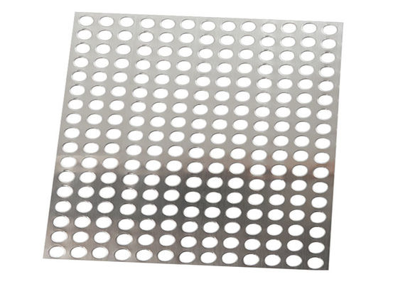304 316 4x8 0.1mm Stainless Steel Perforated Metal Sheet