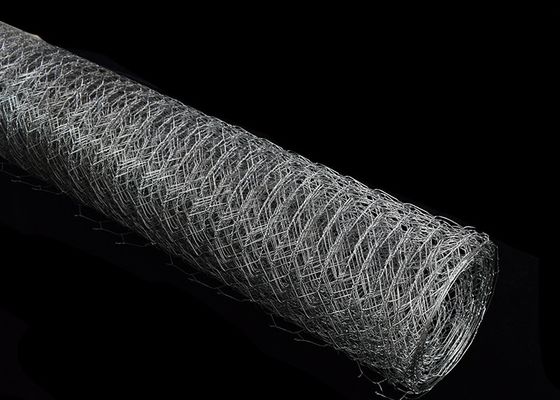 0.3mm Dia Chicken Iron Galvanized Hexagonal Wire Mesh 2m Width