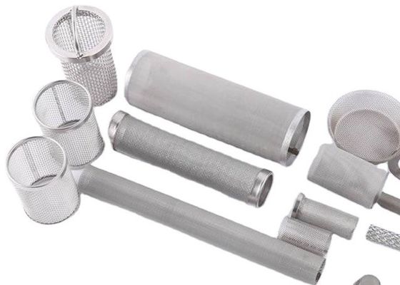 ODM 3um Stainless Steel Wire Mesh Cylinder For Filtration