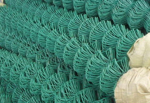 1.8M height chain link fence, 5x5cm hole size, galvanized chain link fence, iron wire mesh