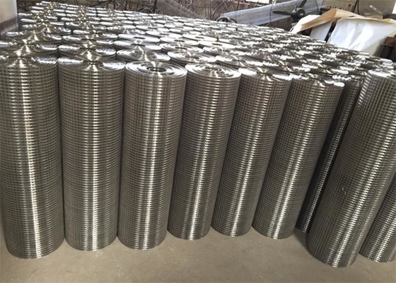 0.9mm 1/2 Inch 1m Wide Stainless Steel Welded Wire Mesh