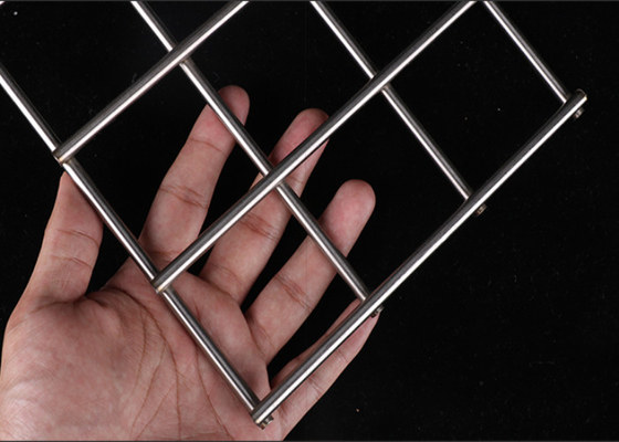 Rust Proof 3mm 50x50mm Stainless Steel Welded Wire Mesh Panel
