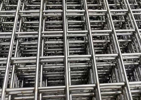 2x13cm Hole 0.5m Width Welded Wire Mesh Sheets Rectangular Hole