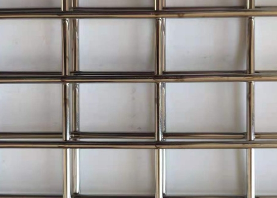 2x13cm Hole 0.5m Width Welded Wire Mesh Sheets Rectangular Hole