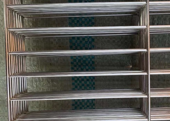 2x13cm Hole 0.5m Width Welded Wire Mesh Sheets Rectangular Hole