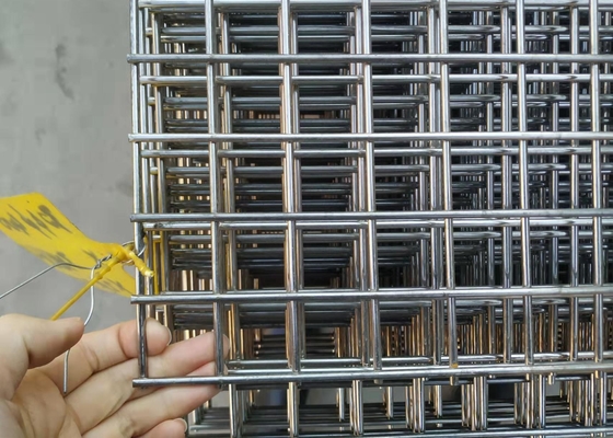 5 X 10 Cm Welded Wire Panels Rectangular Hole For Poultry Farming Coop Fencing