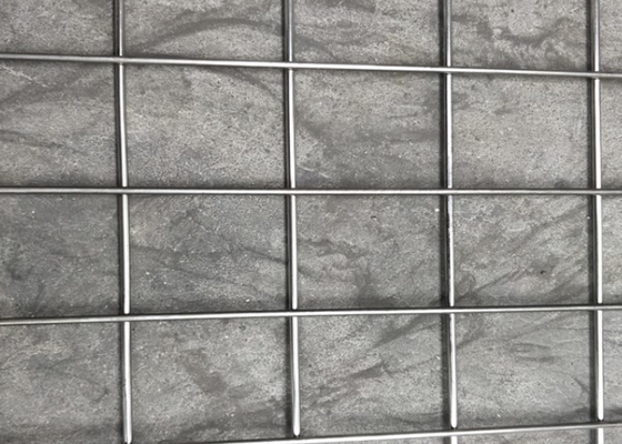 Ss201 6mm Heavy Welded Wire Panels 10cm Square Hole