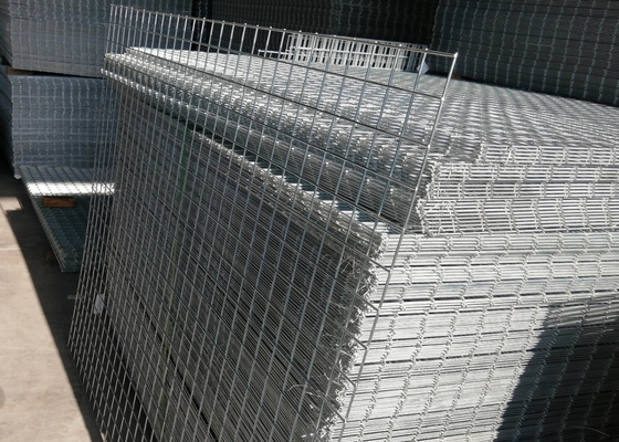 Building 6mm Wire Mesh Panels Ss316 Silver Galvanised