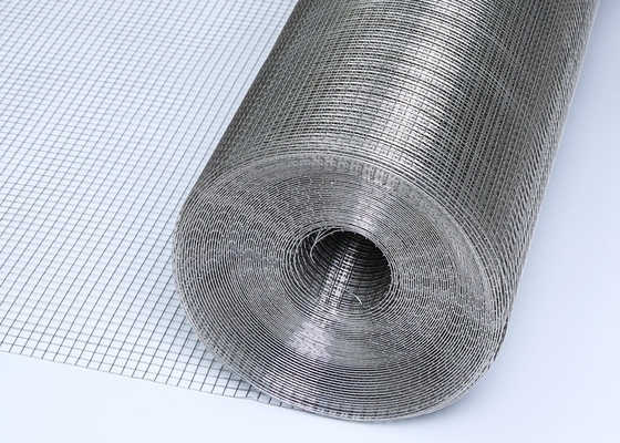 Animal Cage 30mx1m 316 Stainless Steel Weld Mesh Square Hole Silver