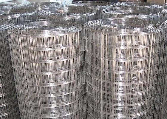4mm 304 316 316l Stainless Steel Welded Wire Mesh Silver For Animal Cage