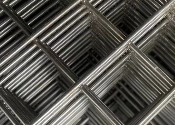 Iron Rebar 6mm Stainless Steel Welded Wire Mesh Panel For Pvc And Galvanized Fence