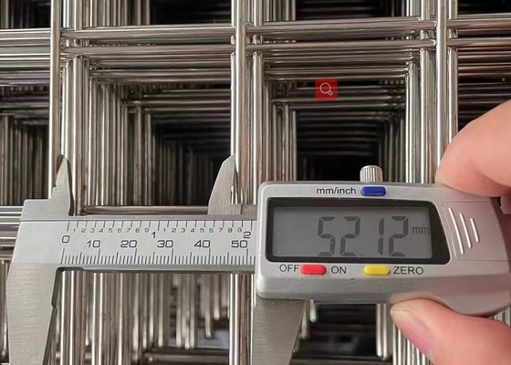 6 Ft 304 Stainless Steel Welded Wire Mesh Panel For Construction