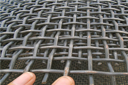 2 Mesh Crimped 201 Stainless Steel Woven Wire Mesh