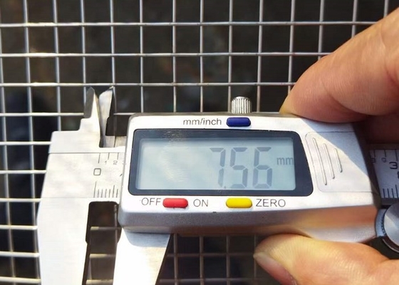 304 Breeding Fence Stainless Welded Mesh 8mm Dia