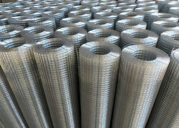 Hot Dip 6.4mm Galvanized Welded Wire Mesh For Construction