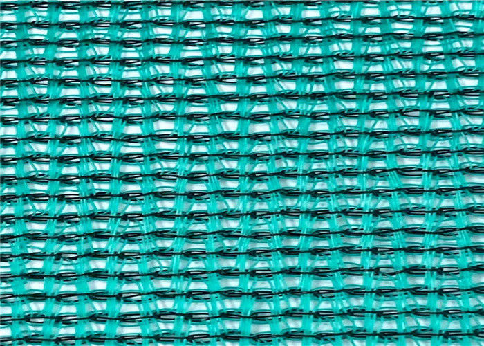 CE Green Net For Sun Protection , 100g Hdpe Fencing Net