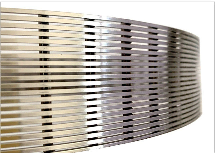 Mine Sieve Stainless Steel Wedge Wire Screen W6M V Shape Hole