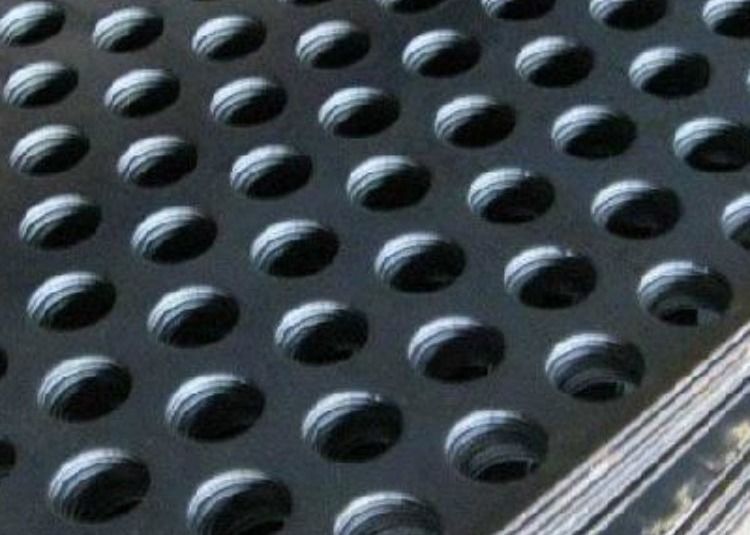 316 Stainless Steel Perforated Metal Sheet , W2m Punched Stainless Steel Sheet