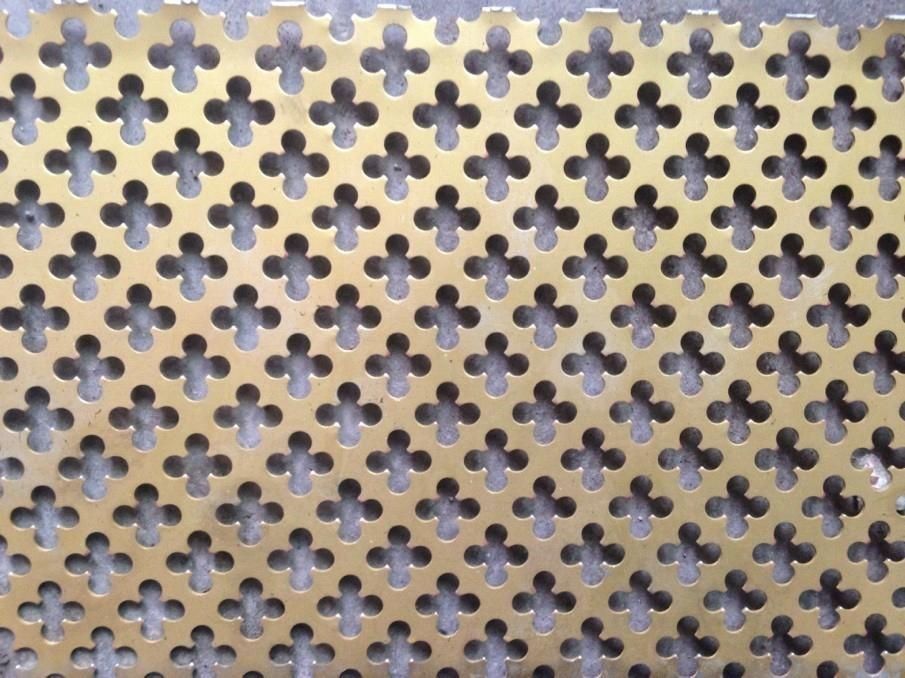 1.22x2.44m Stainless Steel Perforated Metal Sheet Hexagonal Hole