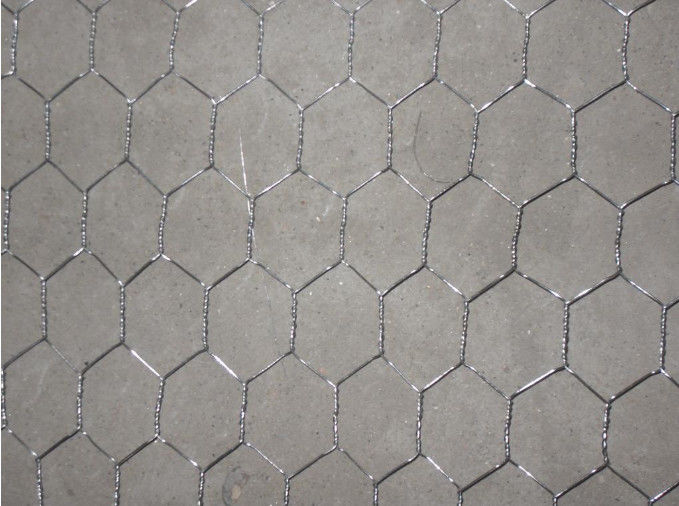3/4'' Galvanized Hexagonal Wire Mesh , BWG16 Galvanised Chicken Wire