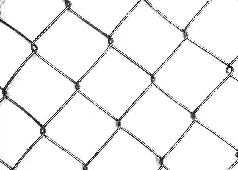 1.8x3m Diamond Wire Mesh Fence , Double Chain Link Fence Simple Torsion
