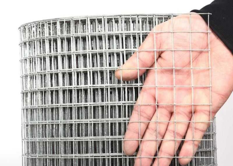 2mm Wire Diameter 1"X 1/2" 1x1 Hole Stainless Steel Welded Wire Mesh For Brid Cage