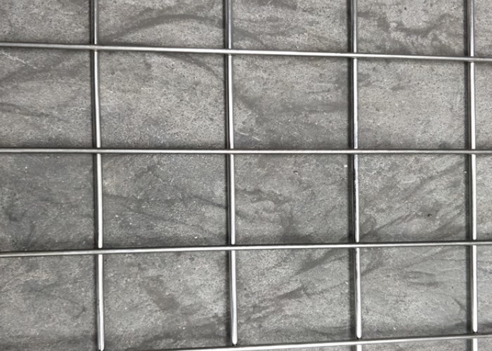 Ss201 6mm Heavy Welded Wire Panels 10cm Square Hole