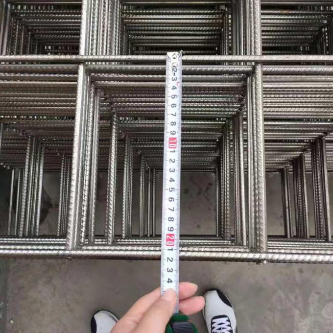 Welded Wire Mesh Panel SGS Stainless Steel Reinforcing Bars In Concrete