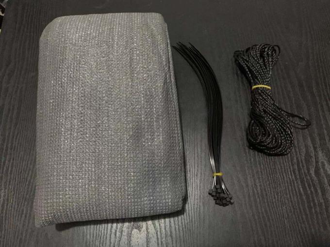 Balcony Hdpe Shade Net 0.9x5m UV Sail Finishing 6